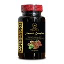 Candida サポート補足 - カプセル酸のカプセル、人および女性、黒いクルミのエキスのための余分強さのカンジダの補足- 1本のびん60のカプセル