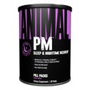 動物のPM - メラトニン、L-テアニン、ジラリア、亜鉛、マグネシウム、ビタミンB6、GABA + AKGの同化積み重ねの供給、30の計算との弛緩の増強物および気分サポートを形作る大人の非習慣のための眠る援助