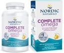 ノルディックナチュラルズコンプリートオメガ、レモンフレーバー - 180 ソフトジェル - 565 mg Omega-3 - 追加GLAとEPA&DHA - ヘルシースキン、認知、および肯定的な気分 - 非GMO - 90 サービング