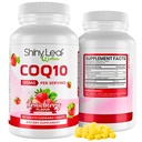 光沢のある葉のCoQ10 100mg -Chewable CoQ10の補足-心の健康及びエネルギーのためのCoenzyme Q10 -心血管のウェルネスのための自然なCo Q 10の補足- 100mgのChewableタブレット、米国でなされる90のタブレット