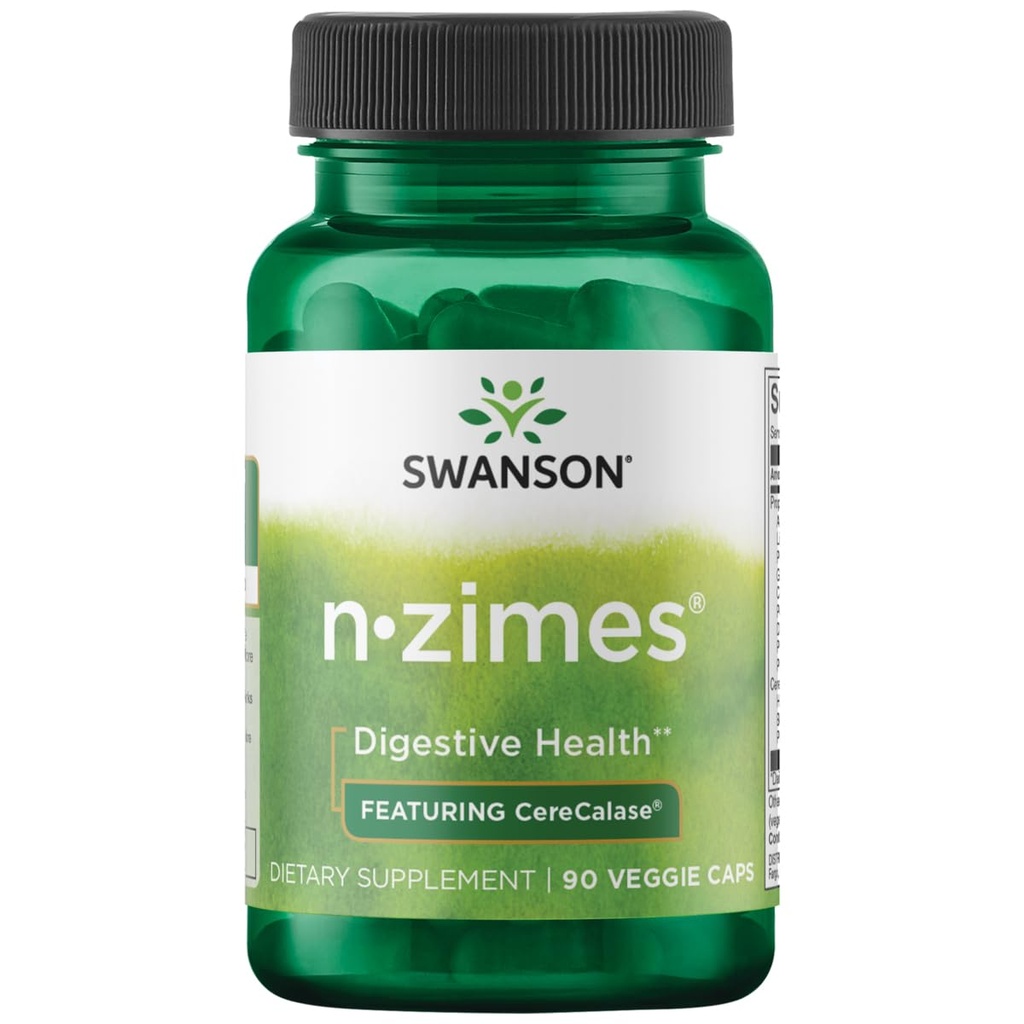 Swanson フルスペクトラム N-Zimes 90 ベジッドカプセル酵素
