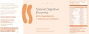 総合的な健康の特別な消化酵素100のカプセル