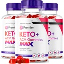 モンティ (3 パック) プレミア Keto MAX グミーズ - PremierKeto ACV グミーズ, プレミア ACV Keto MAX グミーズ, プレミアアップル サイダー Vinegar Keto MAX グミーズ, 180 ギミーズ 90 日間