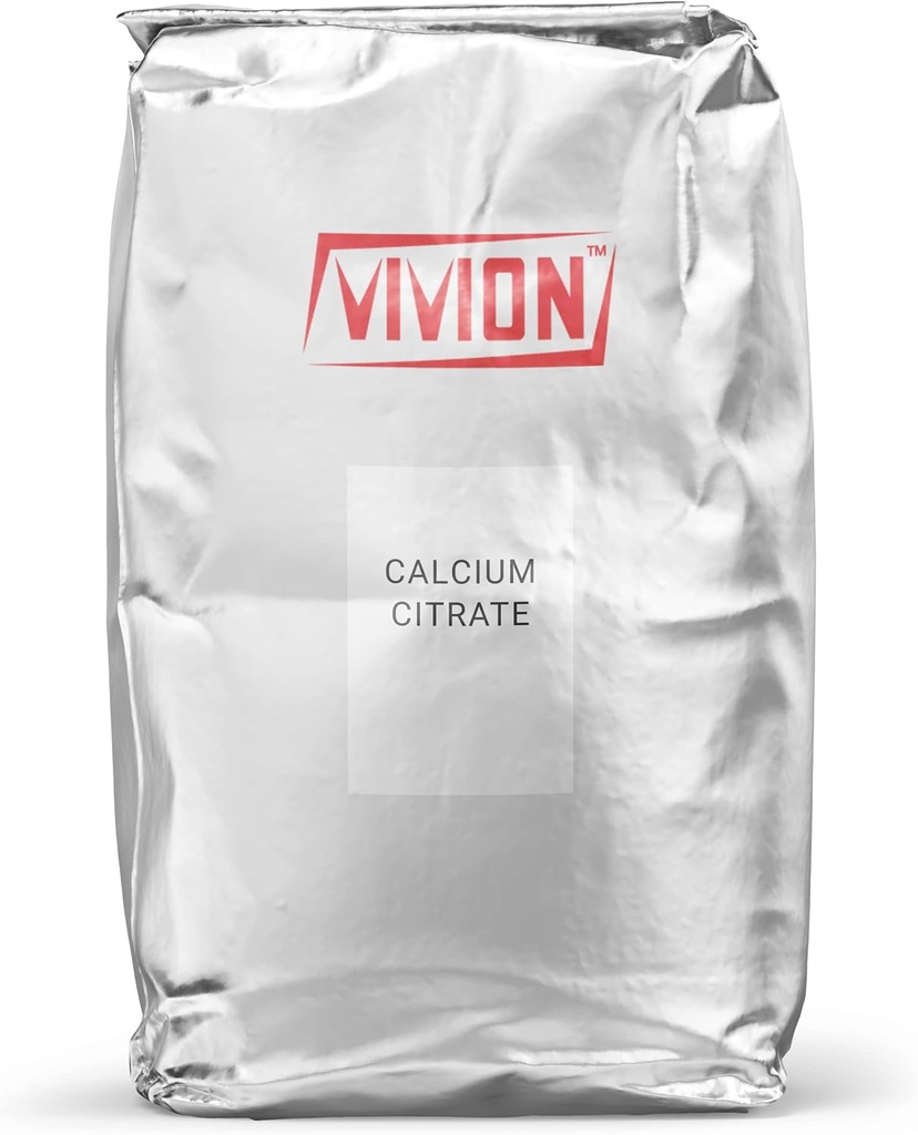 カルシウムのクエン酸塩の粉 - バルク25のkg (55のlb) - 純粋なビタミンの補足の原料及び自然なアントエード - 薬剤のタブレットのカプセルの沈殿物