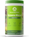 驚くべき草の緑はエネルギーを混合します:Smoothieの組合せ、極度の緑の粉及び植物は抹茶の緑茶及びビートの根の粉、レモン ライム、60のサービング(包装5月Vary)とカフェインを基づかせていました