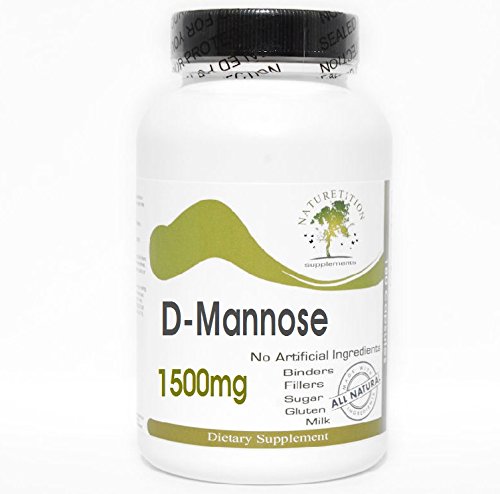 D-Mannose 1500mg // 180 カプセル // ピュア // ピュアコントロール サプリメント