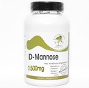 D-Mannose 1500mg // 180 カプセル // ピュア // ピュアコントロール サプリメント