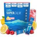 NelloのSupercalmは飲み物の組合せ、ラズベリーのLemonade、Lのテアニン、Ksm-66 Ashwagandha、マグネシウムのGlycinate、ビタミンD 3の弛緩及び焦点のための補足、砂糖、非GMO無し、行きます、20 Ct