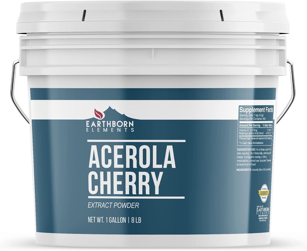 地球の要素 Acerola のチェリーの粉 1 ガロン、純粋及びUndiluted の注入口無し