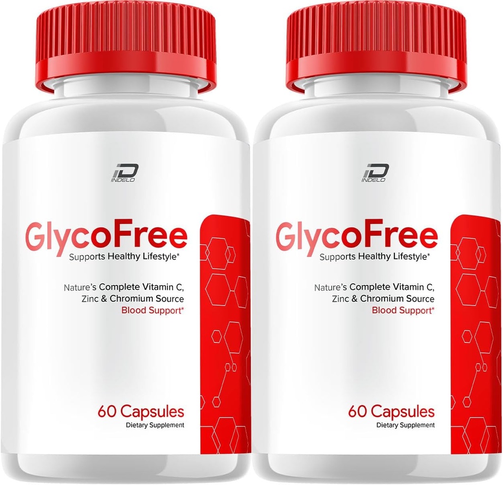 GlycoFreeカプセル、GlycoFreeアドバンストサプリメント、健康的なレベルを維持するためのすべてのナチュラルフォーミュラ、最大強度デイリーフォーミュラ、Glycoフリーカプセルレビュー(2パック - 120カプセル)