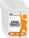 BulkSupplements.com AjugaのTurkestのエキスの粉-草の補足の粉、Ajuga 500mg - 純粋で及びGlutenは、サービング、5kg (11のlbs)ごとの500mgを放します(5のパック)