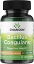 Swanson Bacillus Coagulans - 天然プロバイオティックサプリメントは、消化器の健康を支持するw / 6 Billion CFU - 5月サポートGI&全体的な腸の健康 - (60ベジギーカプセル)