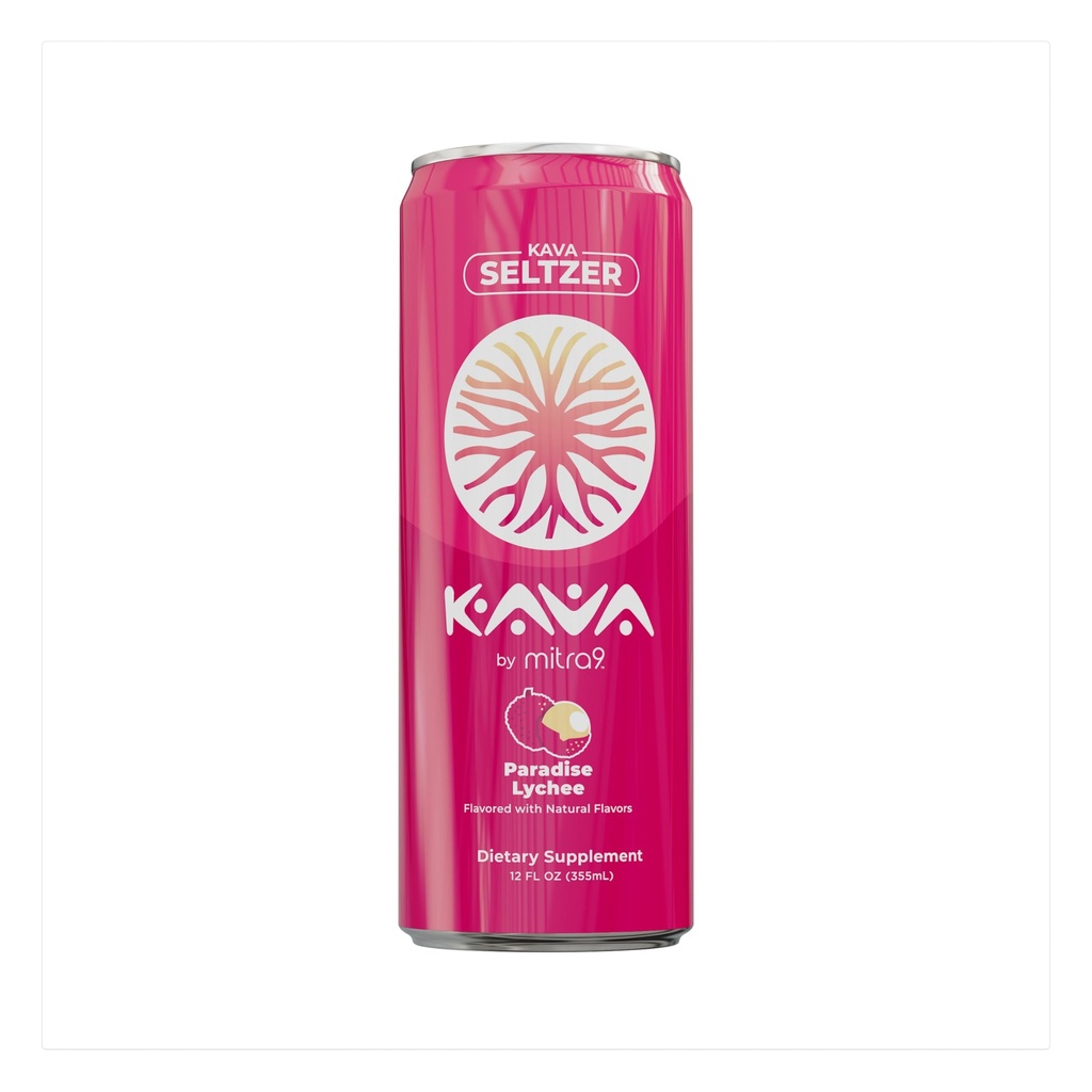 MITRA9植物飲料 - カバの根のエキスとココナッツLycheeスパークリングカバの飲み物 - 気分の増強物 - 植物ベースの - 天然カルム&クラリティを促進(12 Fl. Oz) (4)