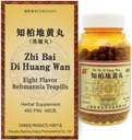 Zhi-Bai Di-Huang Wanの草の補足480の丸薬(60のサービング、経済サイズ) - 知柏地の丸の中国の草の方式のYinの栄養のためのEightの味のRehmannia