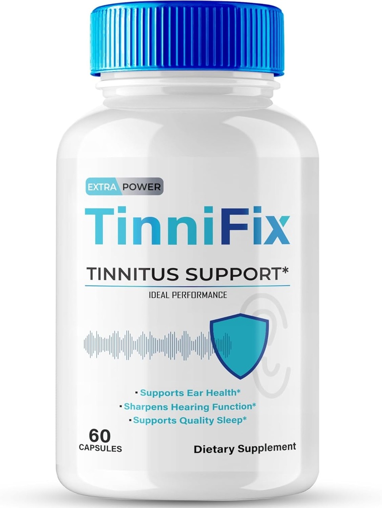耳のカプセルを鳴らすためのTinifix Tinnitusの救済 - 高度な補聴器サポートフォーミュラピル、Tinifixの丸薬は健康な補聴器、すべての自然な耳の健康、Tini Fixのレビュー(60カプセル)を維持します