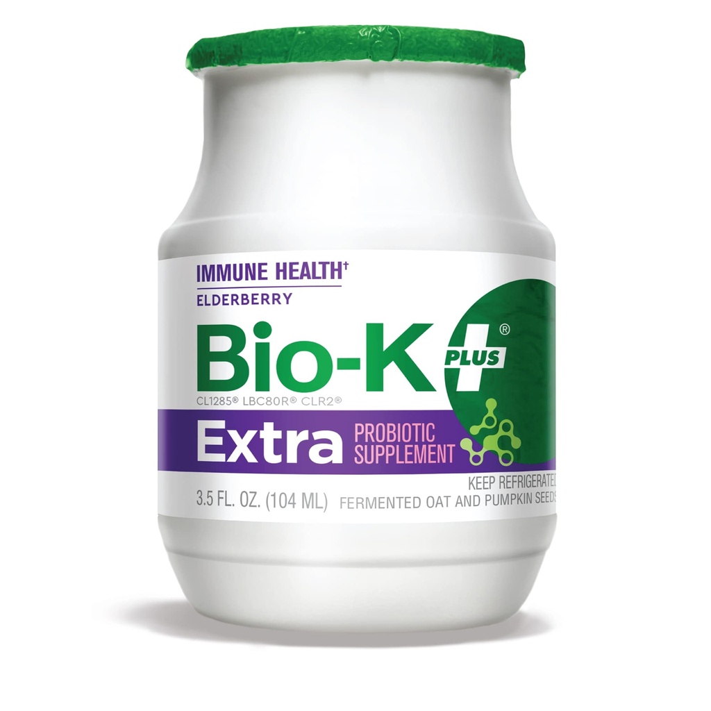 Bio-Kプラス有機Elderberry免疫エキストラプロバイオティック6Pk、3.5 Fz