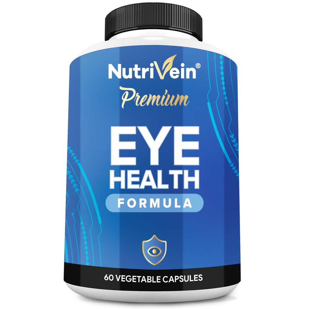 Nutriveinは2つの目のビタミン-目の緊張、乾燥した目を支えます