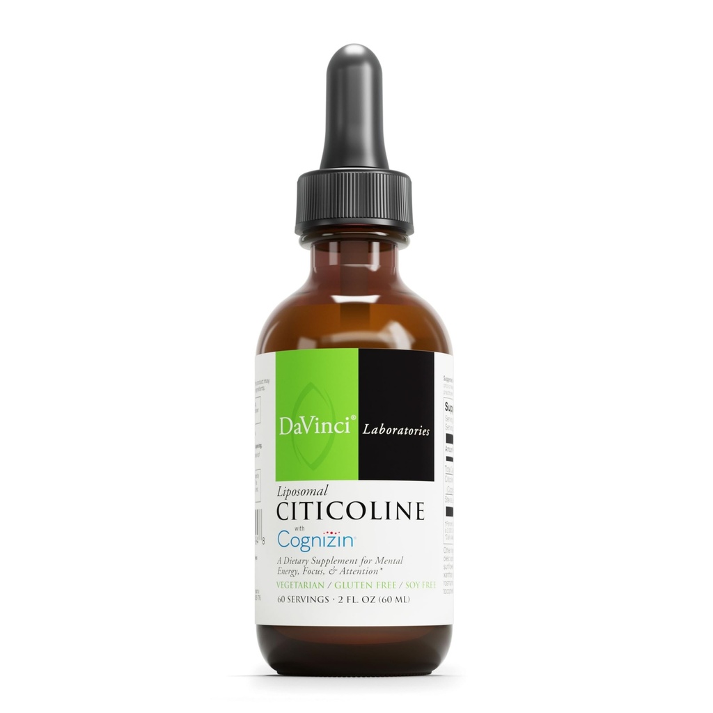 DaVinci 研究所 - Liposomal のシチコリン - 60 のサービング - 2 Fl Oz