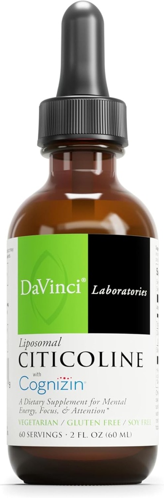 DaVinci研究所 - Liposomal シチコリン - 60 のサービング - 2 の Fl Oz