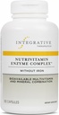 統合的治療薬NutriVitamin酵素コンプレックス - 抗酸化剤サポートのためのマルチビタミンサプリメント* - エッセンシャル栄養素と消化酵素 - 乳液フリー - 180カプセル(60サービング)