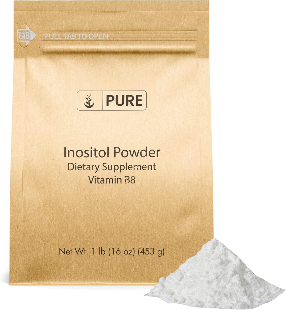 Pure Original Ingredients Inositol (Vitamin B8) Powder (1 lb) Always Pure, No Fillers Or Additives