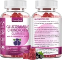 Glucosamine Chondroitin Supplements with MSM & Elderberry | Glucosamine Chondroitin Gummy for Women & Men | Glucosamine chondroitin Gummies Extra Strength | Joint Supplement | 1 Pack