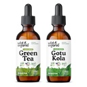 ワイルド&オーガニックグリーンティー Tincture 2 fl oz & Gotu Kola Tincture 2 fl oz