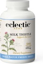 Eclectic Institute Raw Freeze-Dried Non-GMO Milk Thistle|Silymarin for Liver Support|デトックス・クレンジング・メンテナンス | 240 CT