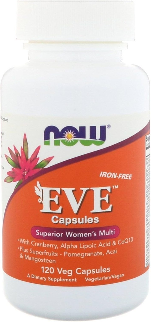 EVE(Superior Women's Multiple Vitamin) - 120ベジッドカプセル(NOW)