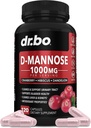 女性の丸薬のためのDのMannoseの補足-自然なD-Mannose 500mgのカプセル、Cranberry DMannoseの丸薬のサービングごとの1000mg-ぼうこうのフラッシュ及び尿路の清潔な健康の補足- 120の野菜のカプセル