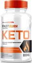 速い焼跡のカプセル、FastBurn Advanceの減量サポート、最高のサポート方式、速い焼跡の丸薬、すべての自然なKetoの補足、速い焼跡のビタミン、FastBurn Ketosの検討(60のカプセル)
