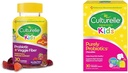 子供のためのCulturelleデイリープロバイオティック + Veggie Fiber Gummies(年齢3 +) - 30カウント&キッズ子供用Chewableデイリープロバイオティクス、年齢3 +、30カウント、#小児科医-おすすめ