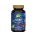 Nature's Way Sleep Well Melatonin and Magnesium Gummies、Ashwagandha、Berry Flavored、90 Gummiesと大人のための睡眠サポート