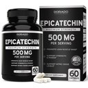 エピカチキン抽出物 500mg/サービング(60カプセル)マイオスタチン阻害剤、マイオスタチンブロッカー、ニトリオキド、スタミナ&耐久性 - 非GMO、ビーガンサプリメント&サードパーティテスト