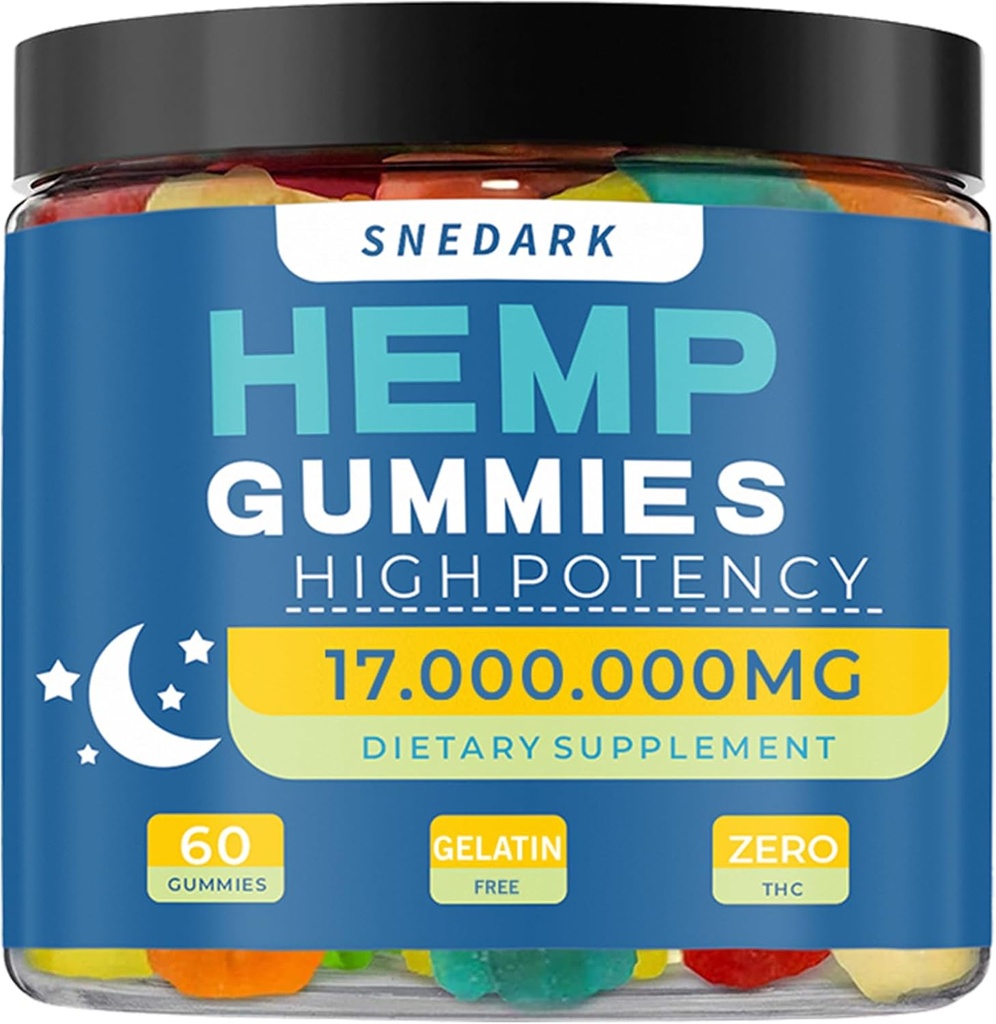 Hemp Gummiesの高度の余分強さの高い効力の自然な麻のオイルのエキスのGummy、平和及び弛緩のために大きい、自然なフルーツの味、米国製