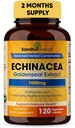 SANDHUHERBALS Sandhuの草のEchinaceaのGoldenseal 1000 Mg 120のカプセル 免疫システム サポート呼吸器応答の補足