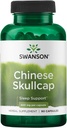 スワンソン中国Skullcap - リラックス&スリープサポートを促進するハーブサプリメント - ソウザNervesを助けるフラボノイドフォーミュラ - (90カプセル、400mg各)