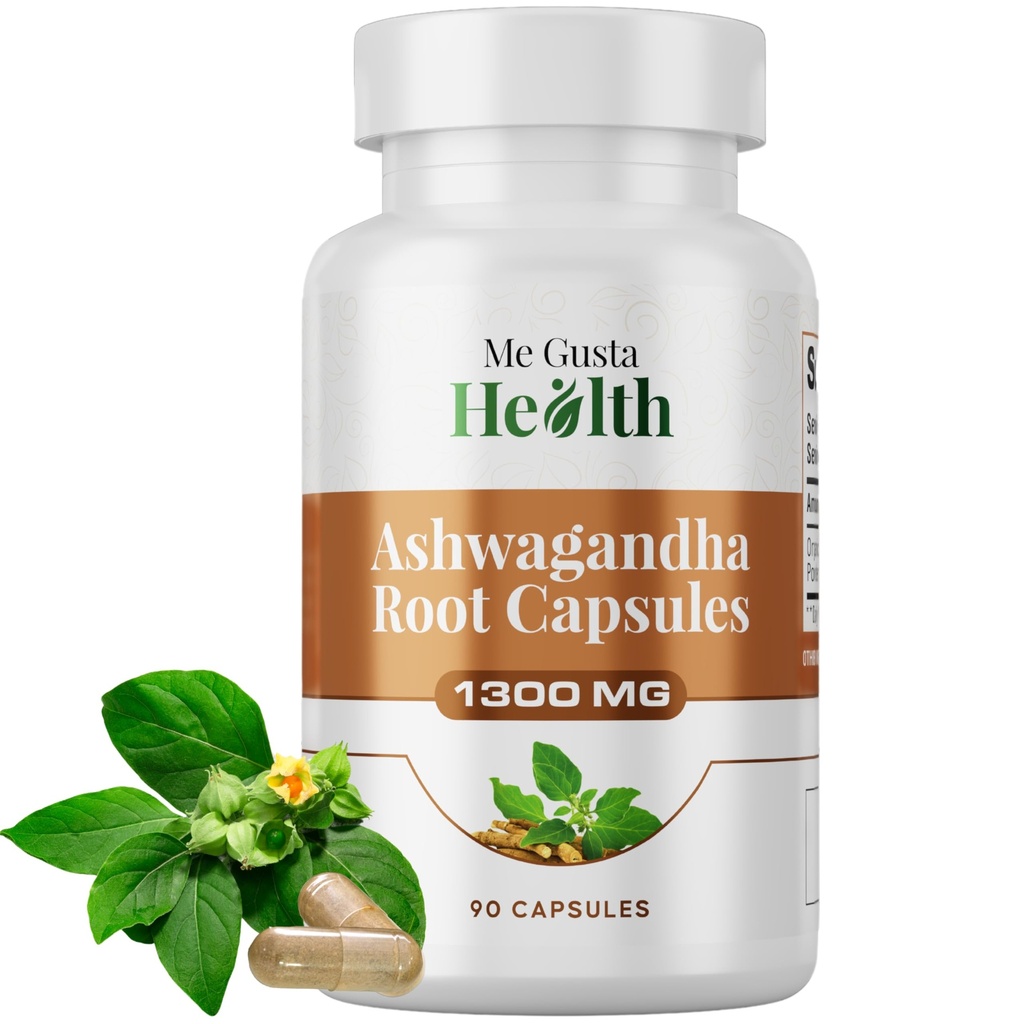 Ashwagandhaの根の粉は1300mg、女性および人のためのカプセルのMetabolismサポート、免疫及び気分サポート、Ashwamag GMOの自由なエネルギー サポート及び睡眠サポート90のカプセルをカプセルに入れます