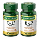 Nature's BountyナチュラルビタミンB12、1000mcg、100錠(2パック)