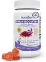 Brain Booster+ 30mgの純粋なサフランのエキスのグミー及びMultivitamin D3、B6、B12、亜鉛、サポート子供の頭脳の健康、焦点、記憶、注意、気分のバランス、非GMOの子供の補足、30xのサービングを支えて下さい