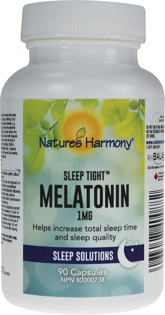 Nature's Harmony® メラトニン 1mg(90カプセル)