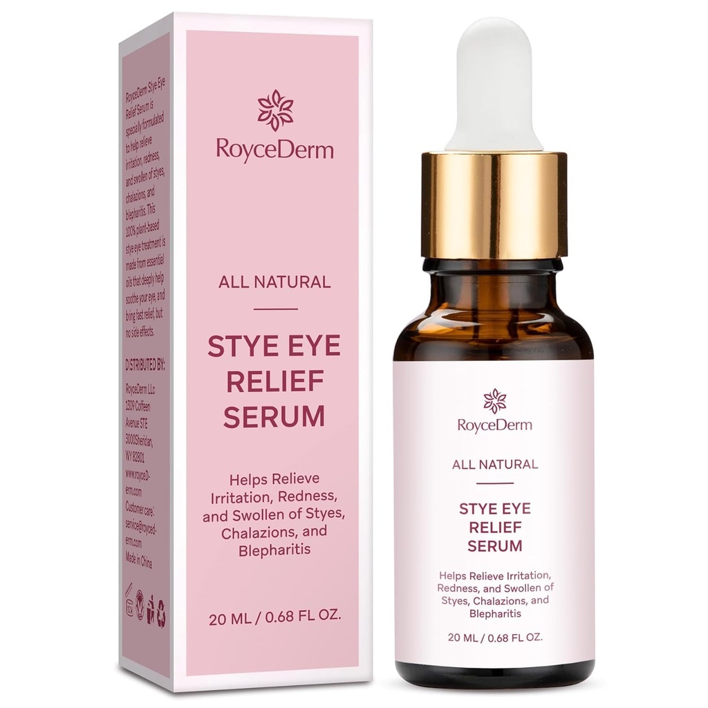 Roycedermのつま先の目の処置の血清:StyesのchalazionおよびBlepharitisのための自然なStyeの除去剤-安全及び速い救助(0.68のFoz (1のパック))