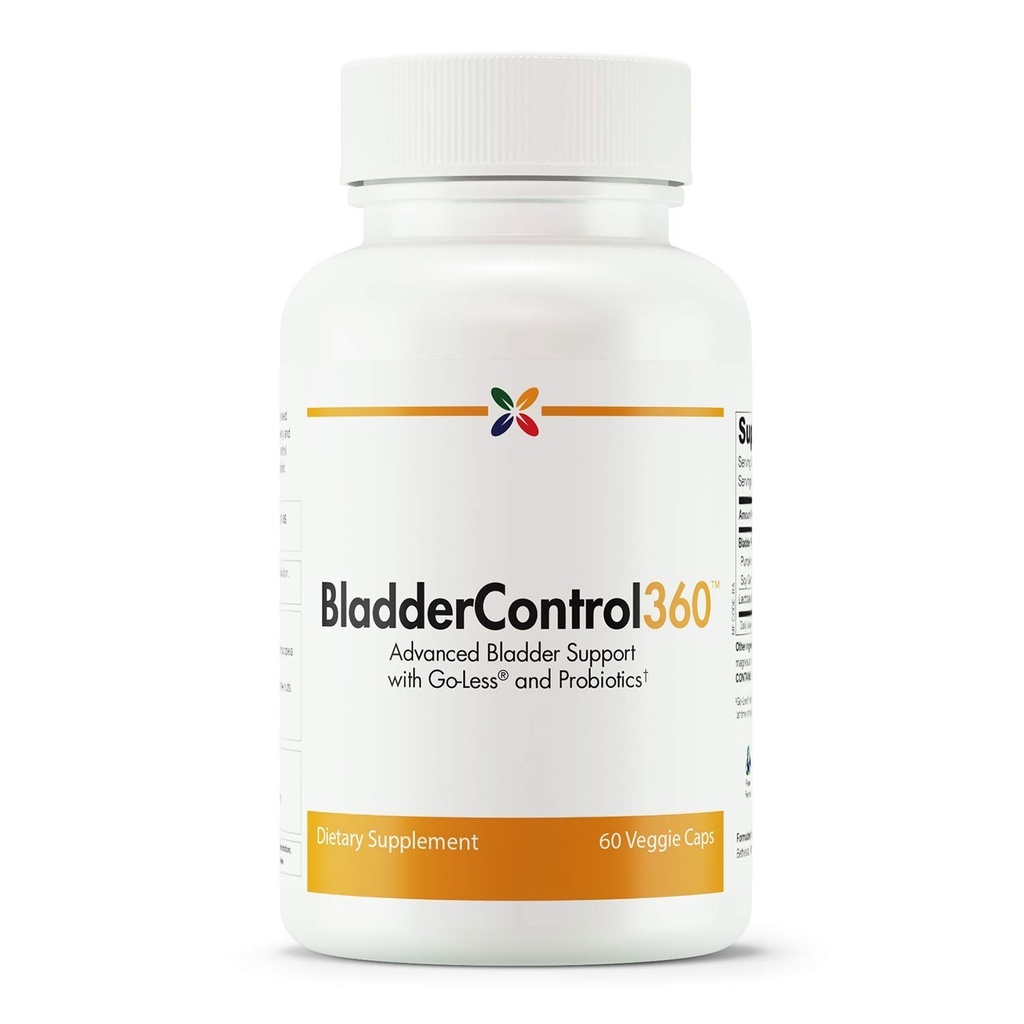 今すぐ老化を停止 - BladderControl360フォーミュラ - 膀胱コントロールサポート - Go-Less & Probiotics - 尿の健康プロバイオティクスサプリメント - Lactobacillus Rhamnosus、カボチャ種子&大豆ガームエキス - 60 Vcaps