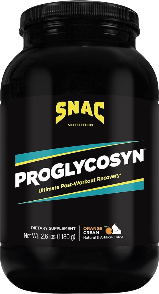 SNAC Proglycosynの最終的なポストのワークアウトの回復方式、オレンジ クリーム、2.6ポンド