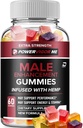Power Vigor Me Gummies for Men - PowerVigorMe Hemp Gummies, Power Vigor Me Official Formula Hemp Gummies - Natural Hemp Oil Advanced Formulation, Gummies Reviews (1 Pack - 60 Gummies)
