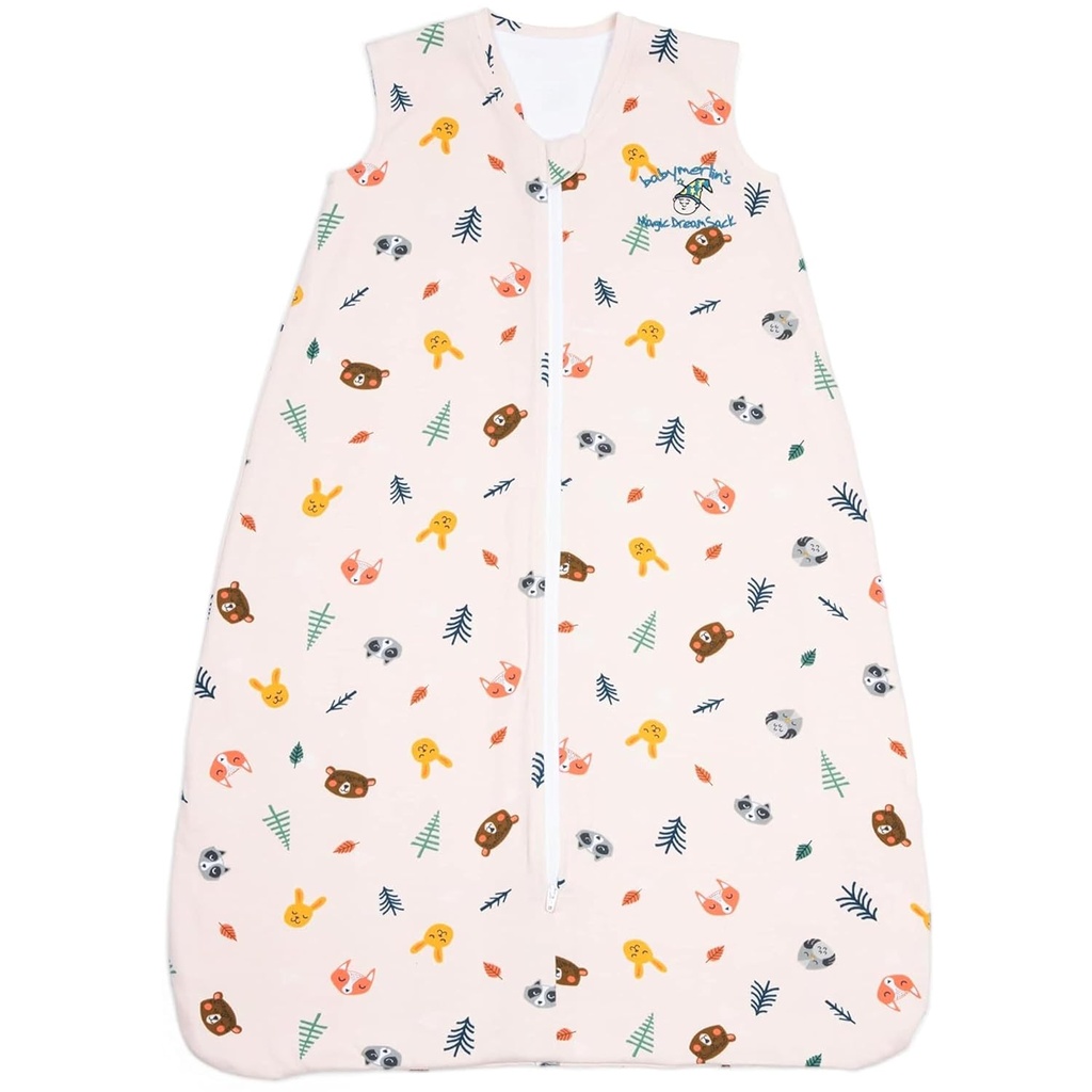 赤ちゃんのマーリンのマジックドリームザック - コットンウェアラブルブランケットスリープサック - 冬の赤ちゃんは6〜12ヶ月の赤ちゃんのためのサックを眠る - 残りの睡眠と運動のヒップを促進 - 睡眠動物