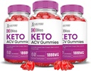 Justified Laboratories (3 Pack Bliss Keto ACV Gummies Advanced Formula 1000MG Bliss Keto Gummies Apple Cider Vinegar Boost Formulated with Pomegranate Beet Juice Powder B12 Vegan Non GMO 180 Gummys