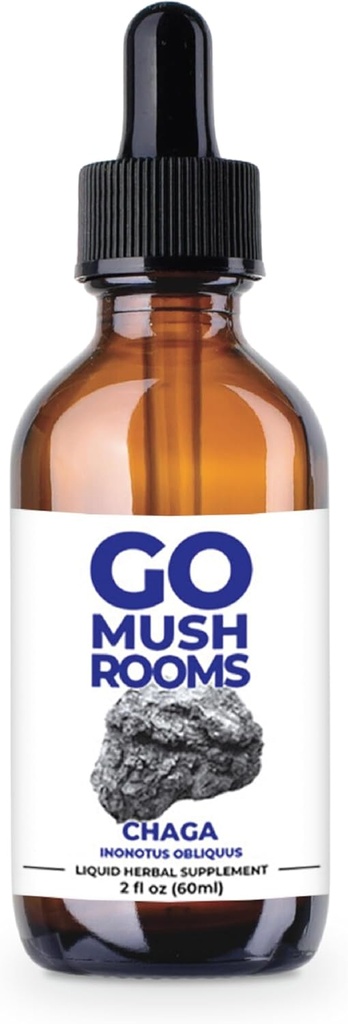 チャガのきのこのチンキの混合物-栄養素豊富な及び酸化防止サポート- 2つのfloz (60のサービング)*