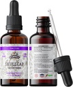 Skullcap Tincture、有機Skullcap Extract、Skullcap Drops(Scutellaria lateriflora)乾燥ハーブ2 0z(60ml)