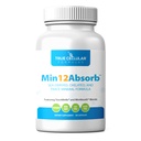 MIN12AbsorbTMエッセンシャル&トレースミネラルコンプレックス | 大豆フリー、非GMO、ビーガン、30日の供給 - 細胞の健康と毎日の死亡のための吸収を強化
